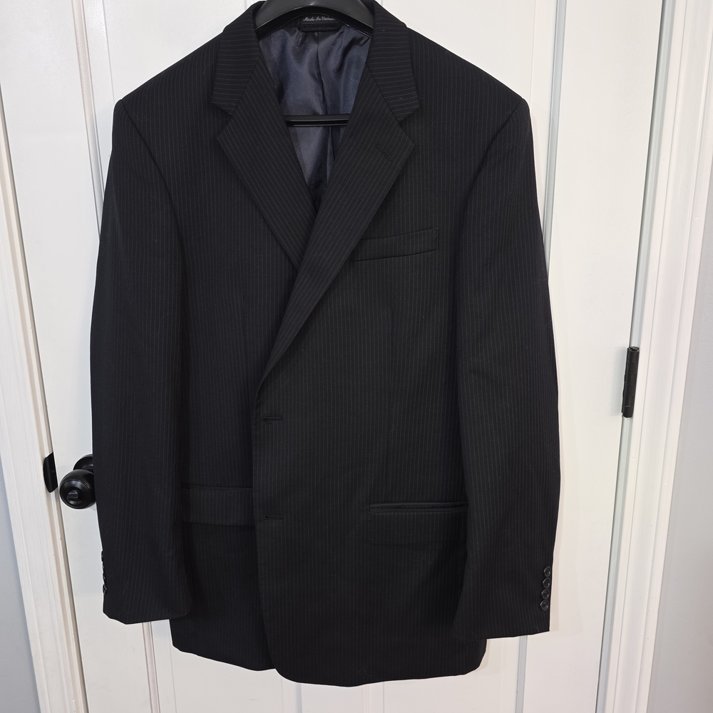 Pierre Cardin Black Classic Suit